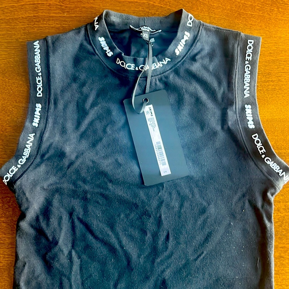 Dolce & Gabbana x SKIMS cotton jersey tank